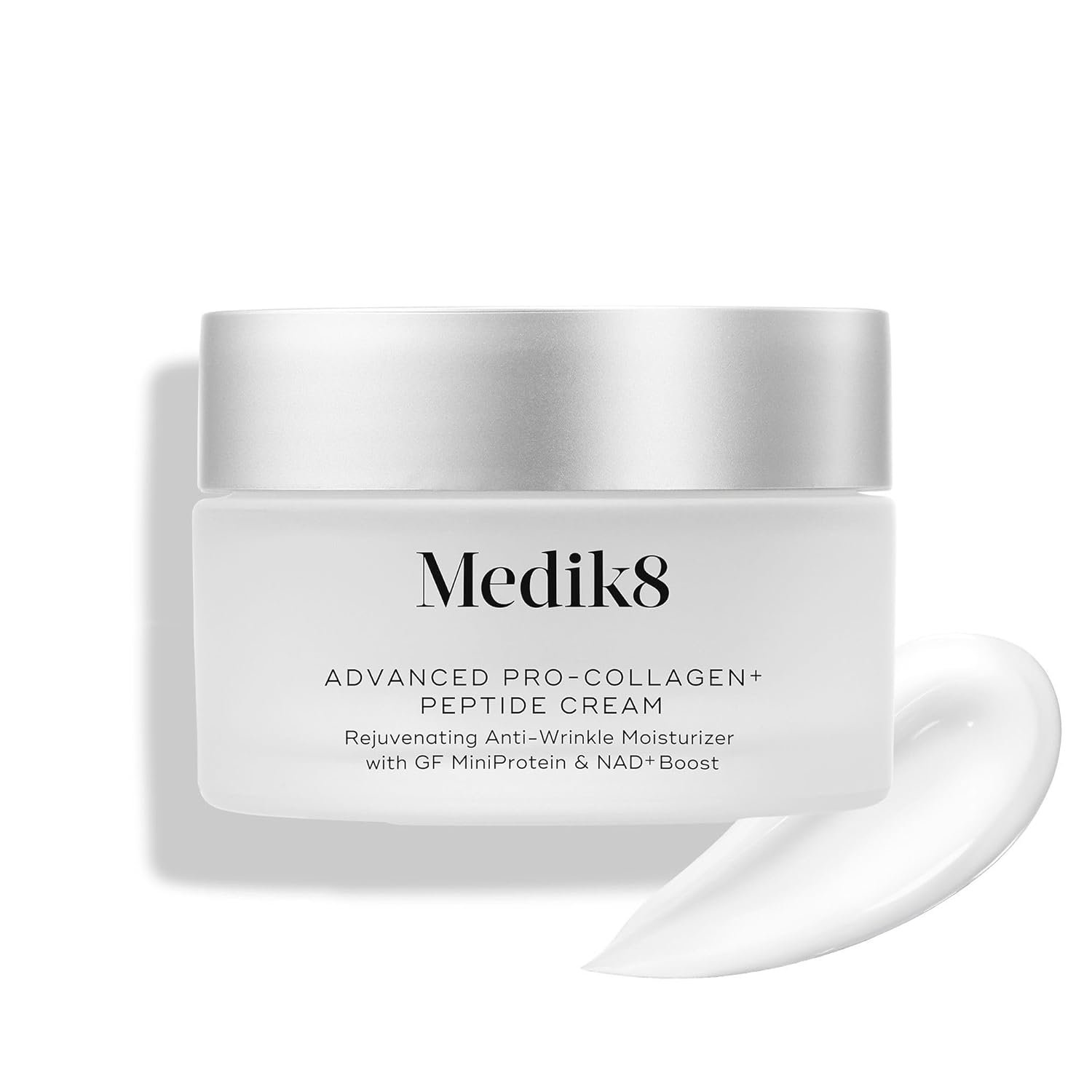 Medik8 Advanced Pro Collagen Peptide Cream – Daily Face Moisturizer for Dry Skin – Lifting Moisturizer Face Cream with Anti-Aging Peptides – 1.6 oz