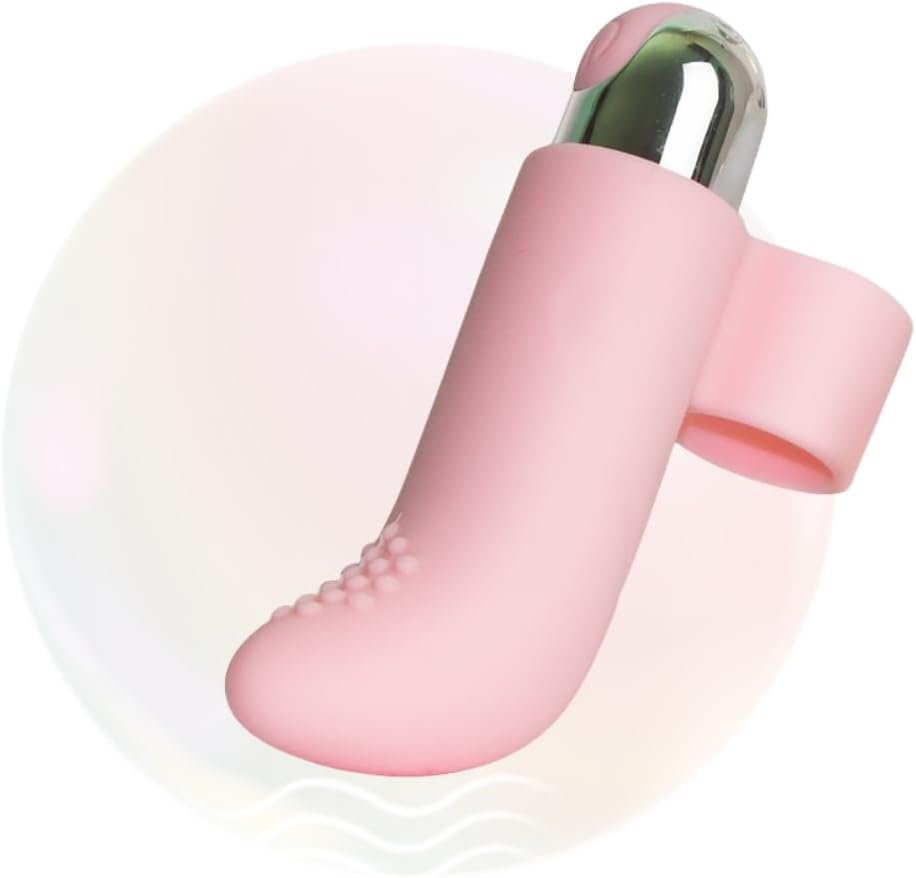 10 Vibrations, Finger Massage, Waterproof USB Rechargeable AJKSHOHA