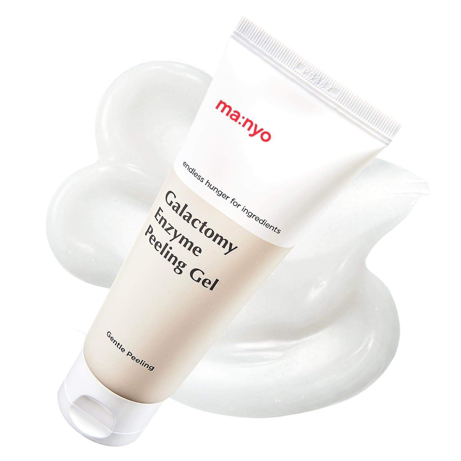 MANYO Galactomy Enzyme Peeling Gel, Face and Body Scrub, Dead Skin Remover, Blackhead Remover, Korean Exfoliating Gel, Korean Skin Care, 2.5fl oz (75ml)