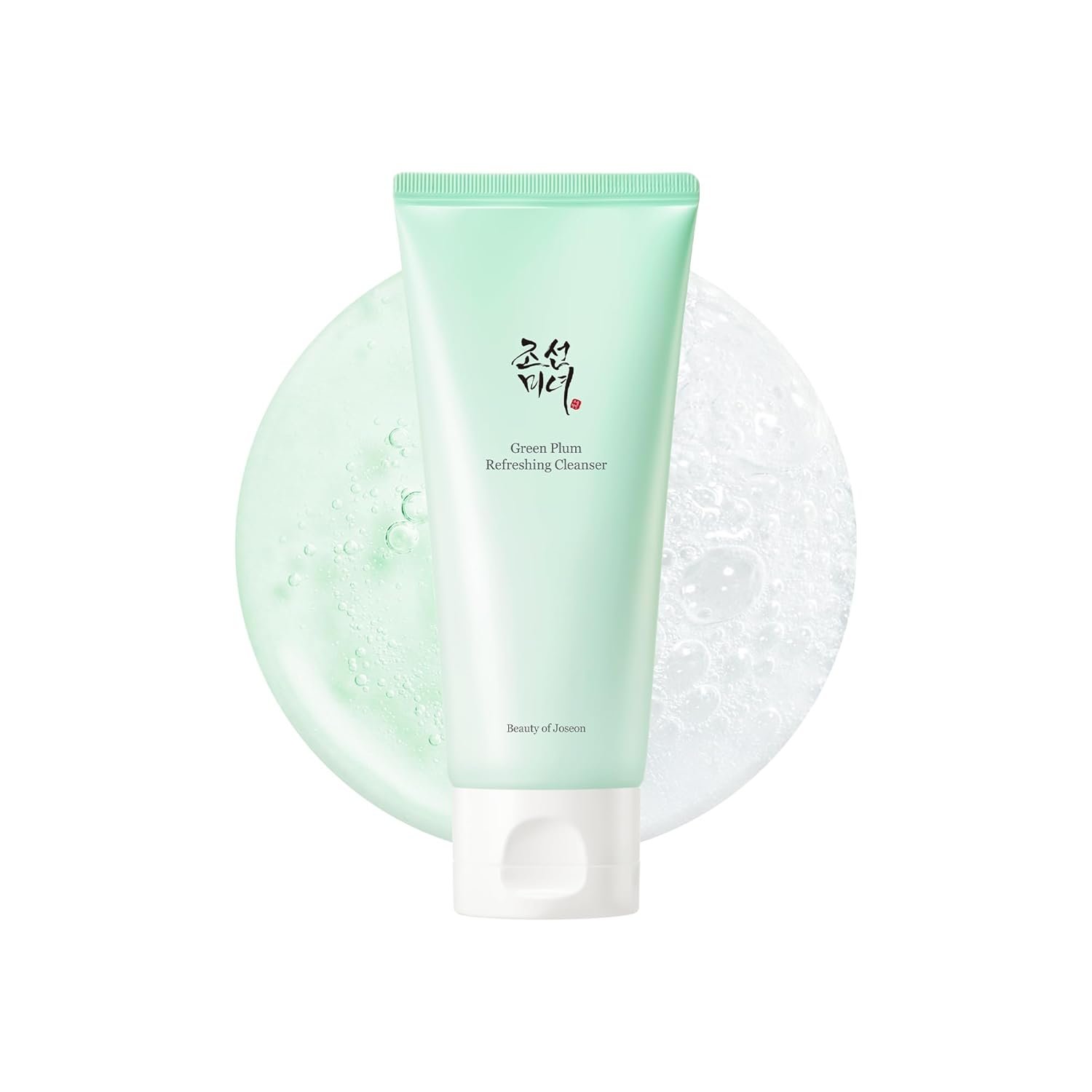 Beauty of Joseon Deep Double Cleansing Duo Green Plum Refreshing Cleanser (100ml, 3.38 fl.oz.) with Ginseng Cleansing Oil (210ml, 7.1 fl.oz), Korean Skincare