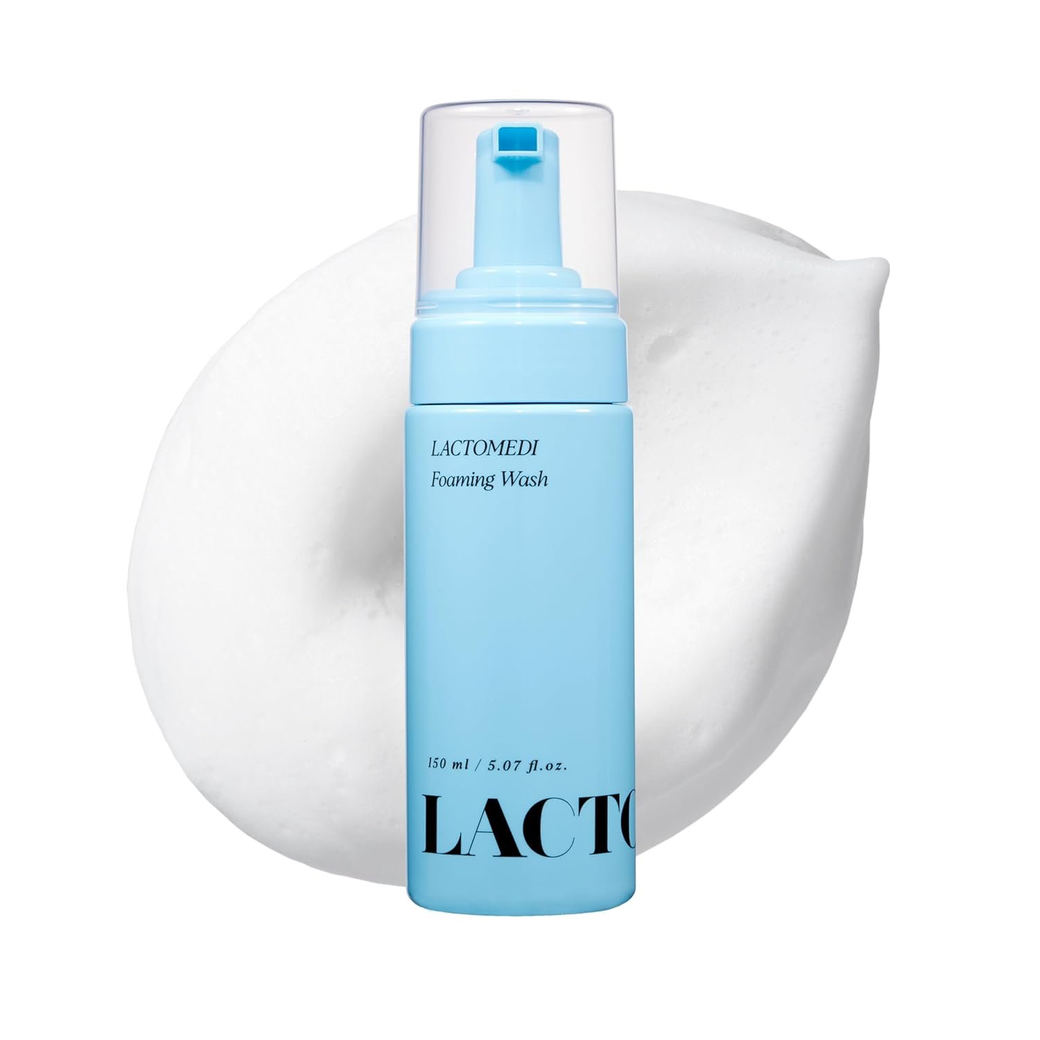 LACTOMEDI Feminine Foaming Wash | Gentle Foam Cleanser for Intimate Hygiene | pH-Balanced Formula for Sensitive Skin | Yeast infection treatment | EWG Green Certification | 5.07 fl oz.