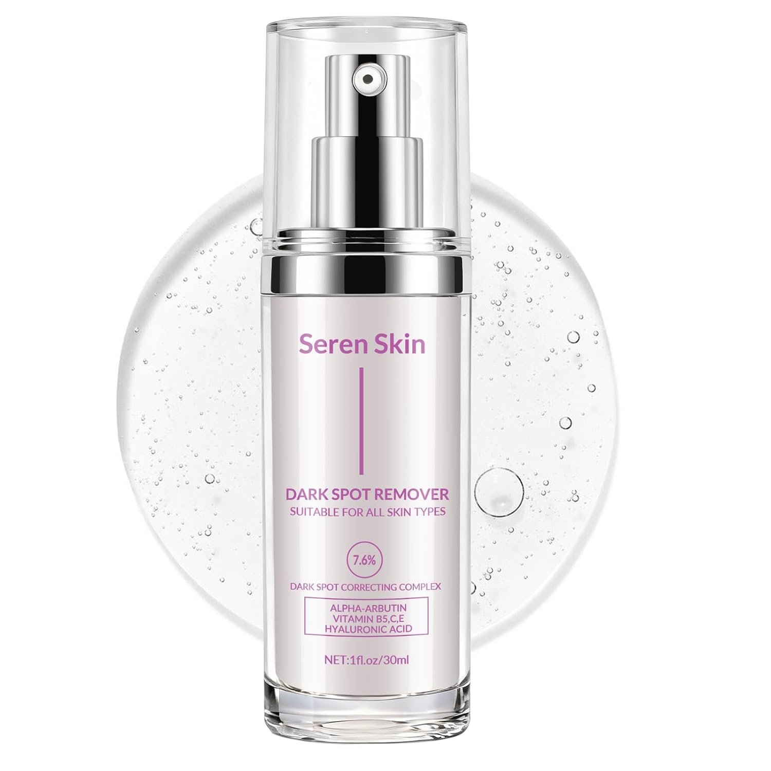 Dark Spot Remover for Face and Body, Dark Spot Corrector for Melasma, Acne Scars, Sun Spots and Age Spots, Hyperpigmentation Treatment Vitamin C Dark Spot Correcting Glow Serum, 1.0 fl oz