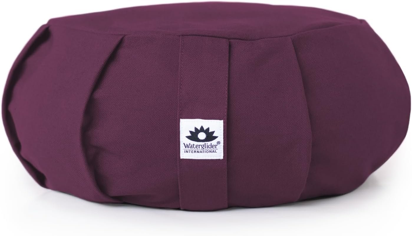 Zafu Meditation Cushion – Eclipse line – Removable Cover and Buckwheat Fill
