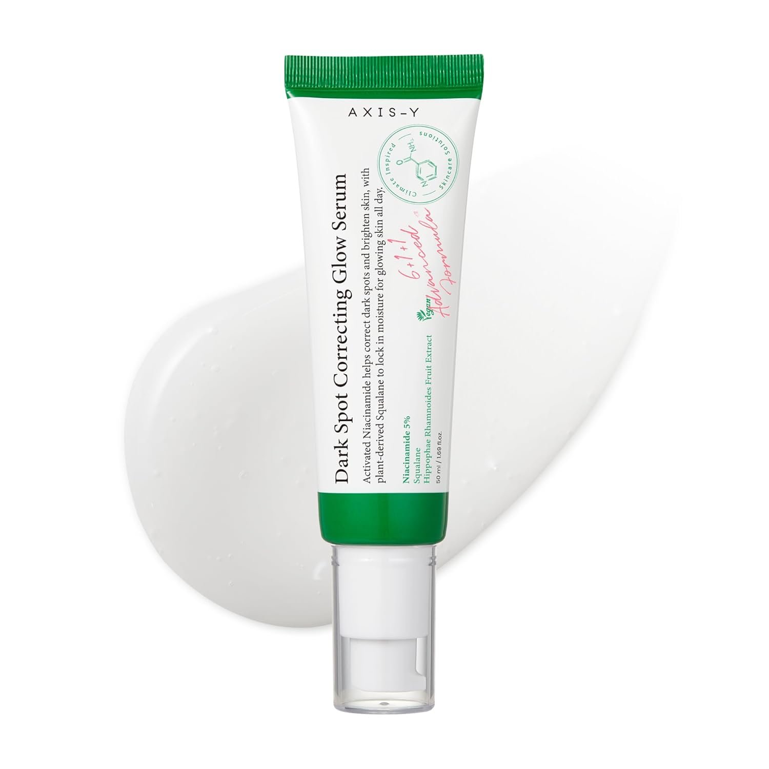 AXIS-Y Dark Spot Correcting Glow Serum – 5% Niacinamide Dark Spot Remover For Face – Vegan Korean Skin Care Niacinamide Serum for All Skin Types (1.69 fl. oz.)