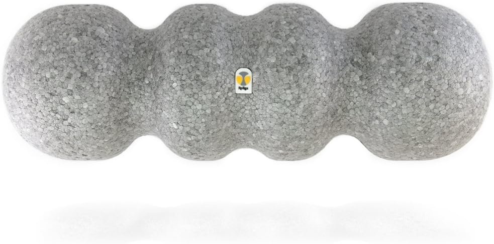 Rollga Foam Roller – High Density Foam Roller for Back Pain Relief, Deep Tissue Massage & Muscle Recovery. Physical Therapy Exercise Tool for Neck, Back, Legs, & Feet. Yoga & Pilates Roller