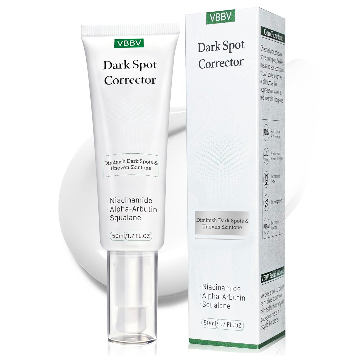 Dark Spot Remover for Face & Body – Dark Spot Corrector Serum for Hyperpigmentation, Brown Spots & Melasma Treatment – 1.7 fl oz