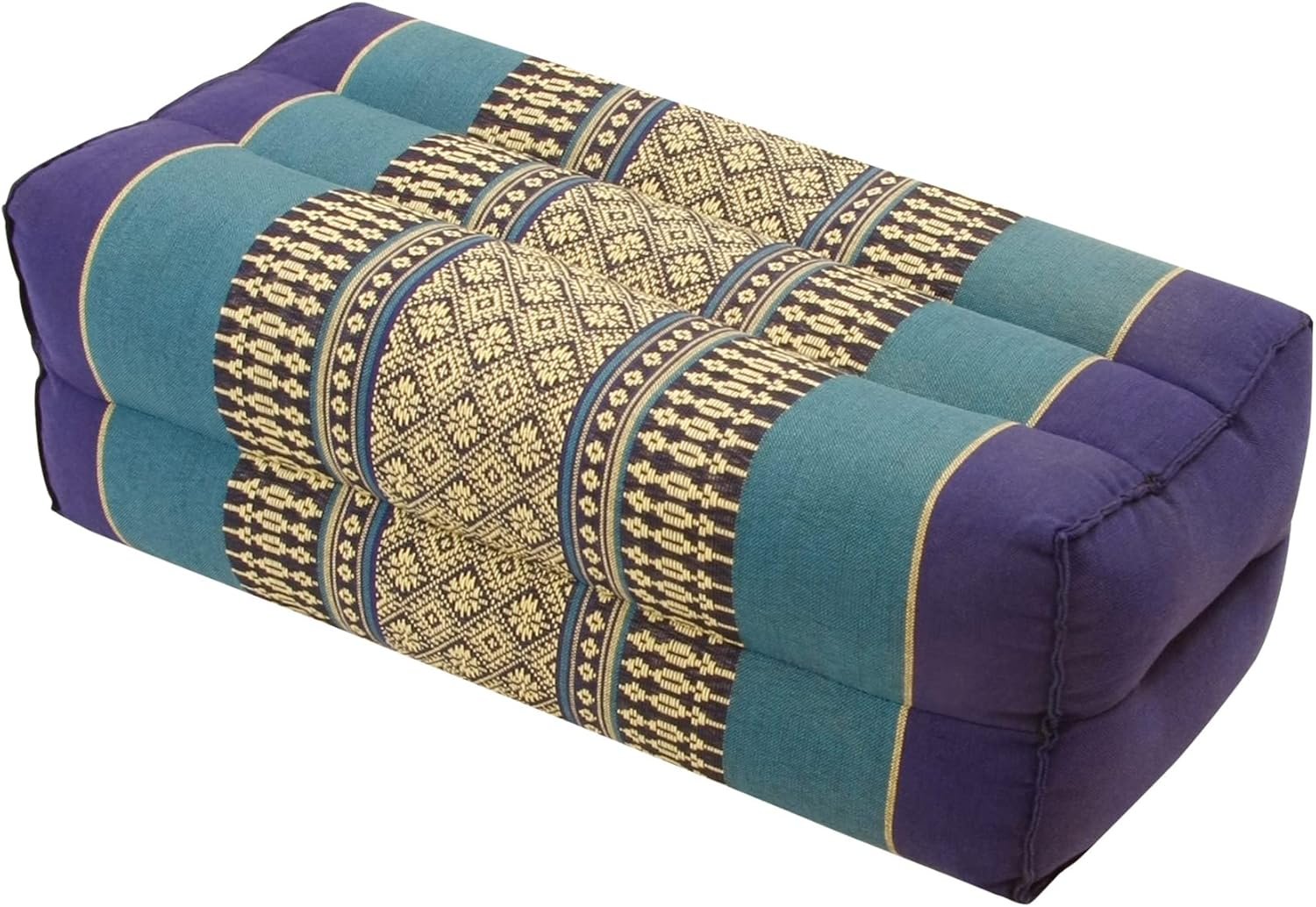 Zafuko Yoga & Meditation Cushion – Organic Water-Resistant Kapok Filling, Meditation Cushion, Soft Yoga Prop