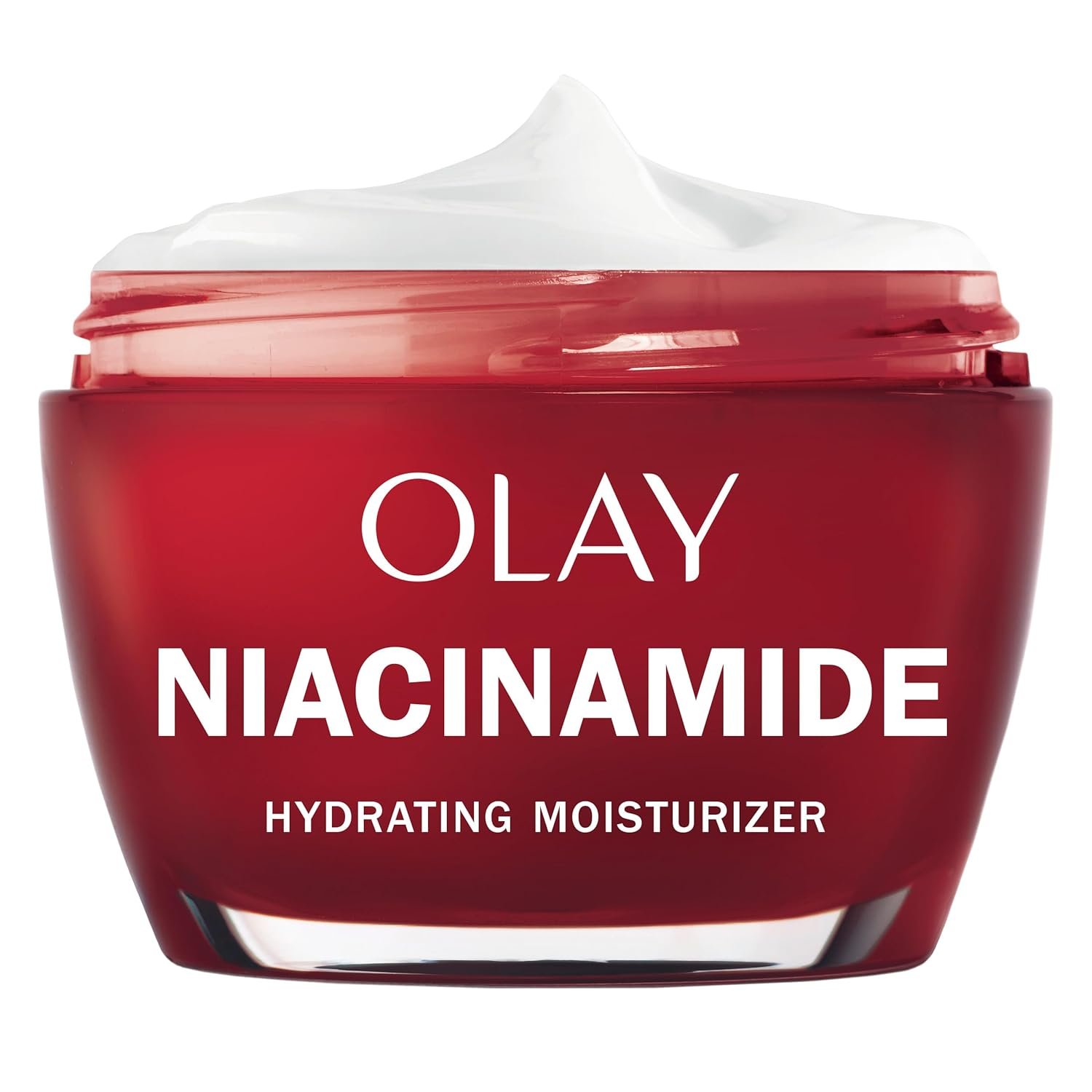 Olay Niacinamide Face Moisturizer, Firming Cream for Women, Non-Greasy – Anti-Wrinkle, Anti-Aging, Hydrating, Renewing, Stronger Skin Barrier, Smooths – Peptides, 1.7 Oz