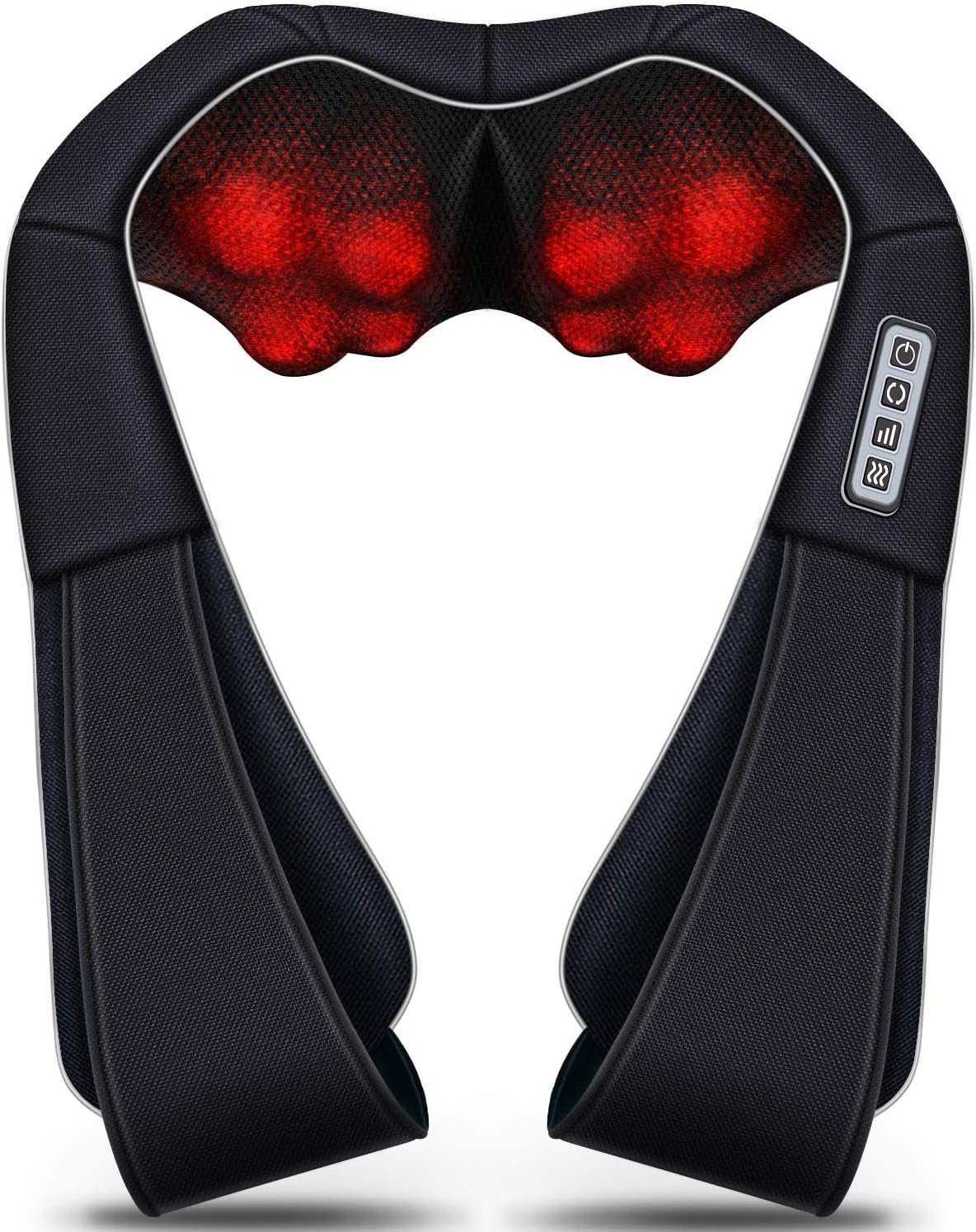 VIKTOR JURGEN Mothers Day Gifts for Mom, Wife, Women & Her, Shiatsu Neck and Shoulder Massager with Heat Deep Tissue Kneading Sports Recovery Massagers for Back, Relaxation Gifts for Husband, Him, Men