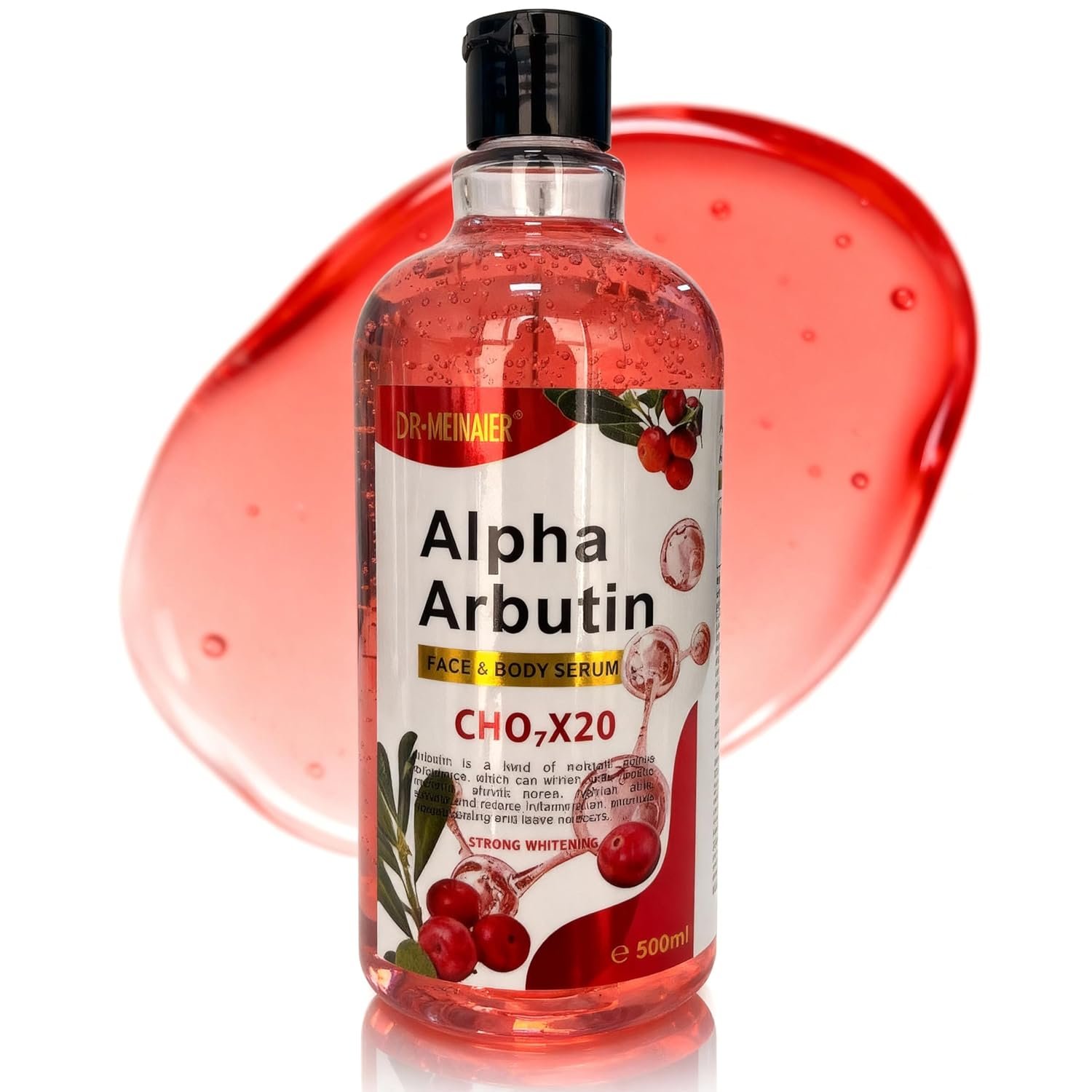 Alpha Arbutin Serum 500ml | Lightweight Full-Body Serum for Hydration, Skin Softening & Daily Conditioning