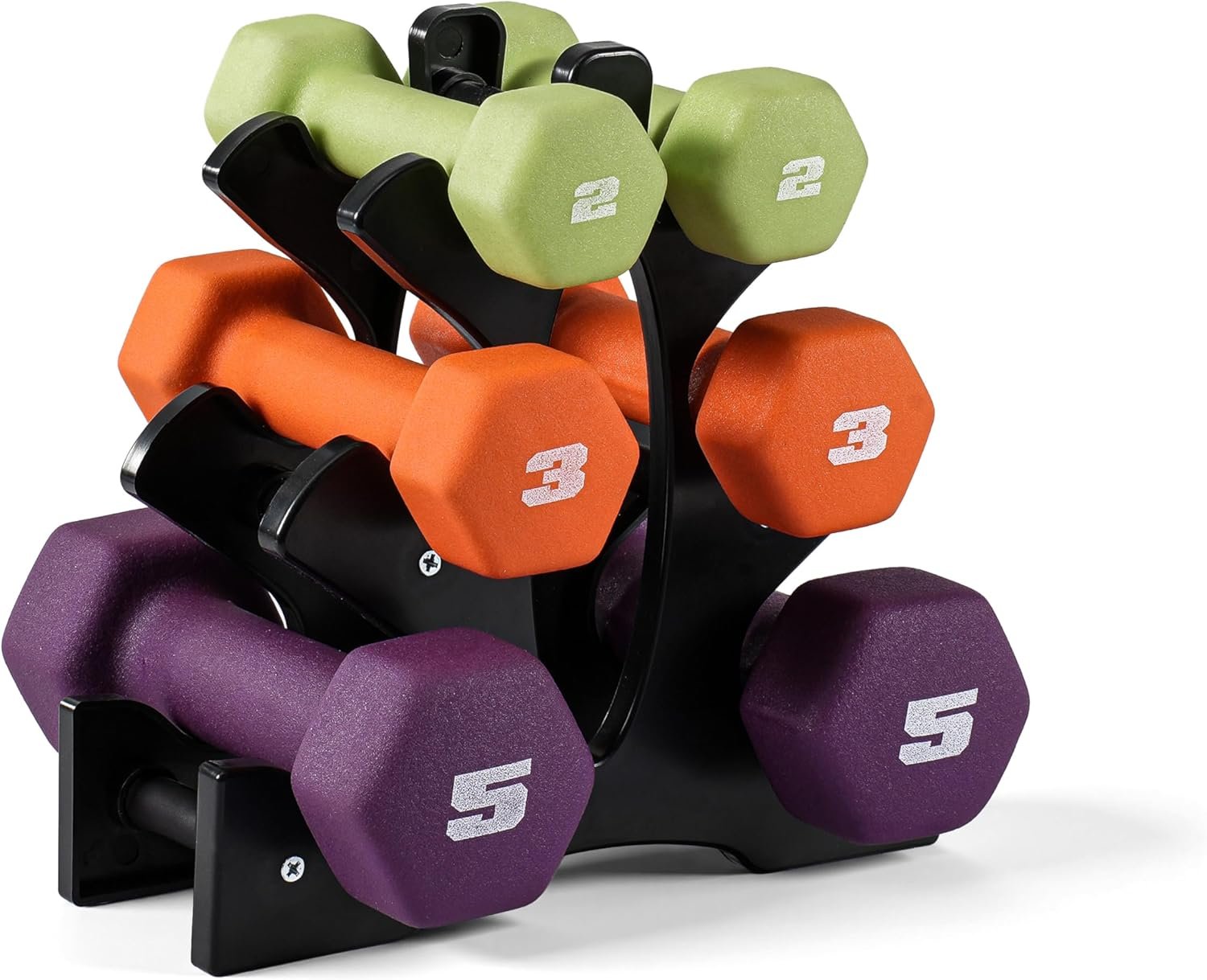 CAP Barbell Neoprene Dumbbell Weights Pairs & Sets | Multiple Colors
