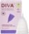 DIVA Cup – Medical Grade Silicone Cup for Period Care – Reusable Menstrual Cup – Up to 12 Hours of Continuous Wear – Model 1 (for Medium to Heavy Flow)