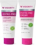 Vigority Women’s Botanical Care Duo – Estro-Pro & Phyto-Pro Cream Set for Midlife Skin Comfort, Hydration & Daily Nourishing Support – Gentle, Plant-Based, Non-Irritating Formulas