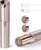 Facial Hair Removal for Women, Portable Painless Hair Remover Device, Rechargeable, with 2 Replacement Heads, for Face, Upper Lip and Chin