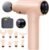 cotsoco Massage Gun Deep Tissue, Mothers Day Gifts for Mom, Muscle Massage Gun with 9 Attachment Heads 20 Speeds & Silent Brushless Motor for Pain Relief, Handheld Percussion Back Massager Gun(Pink)