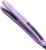 1″ Ceramic Flat Iron with Sonic Vibrating for Less Damage, Dual Voltage Travel Hair Straightener for Women – Ionic & Volcanic Mineral Technology, Straightener and Curler, 10 Heat Settings