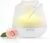 Earnest Living Rose Essential Oil Diffuser 150ml – Mini Ultrasonic Aromatherapy Humidifier for Bedroom & Desk, Quiet Mist, USB Powered, 7-Color Night Light, for Women, Frosted White