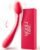 MOOLIGIRL Dildo Rose Sex Toys for Women, Fully Skin-Soft Silicone Vibrator with 10 Powerful Modes, IPX7 Waterproof & Magnetic Charging, Long-Lasting & Quiet Vibrators for Clit G Spot Stimulation