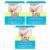 Surgiwax Brazilian Hard Wax Waxing Kit for Private Parts, 4 Ounce Boxes (Pack of 3)