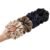 4PCS Large Satin Silk Scrunchies for Women – Big Glossy Scrunchie for Thick Hair Girl Hair Ties Ponytail Holders Jumbo Scrunchies (Black Navy-Blue Brown Champagne)