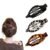 Flat Hair Clips for Women, French Hair Clip Flat Claw Clip for Thick or Thin Hair, No Slip Hairs Styling Accessorie for Hairs Styling Decorative (3, Mix A-3PCS)