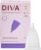 DIVA Cup – Medical Grade Silicone Cup for Period Care – Reusable Menstrual Cup – Up to 12 Hours of Continuous Wear – Model 0 (for Slim Vaginal Canals & First-Time Users)
