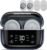 KingPavonini Wireless TENS Unit Muscle Stimulator for Pain Relief Therapy, 2 Units Dual-Channel TENS Machine, 30 Intensities, Pocket-Sized TENS Device for Sciatica Back Pain, Charging Case, Model U13