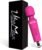 Rechargeable Personal Massager – Powerful Multi Speed Vibration – Whisper Quiet – Waterproof – for Muscle Tension Relief – Pink
