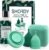 SHORDY Menstrual Cup Beginners Kit, Menstrual Cup PH Balanced Gel Cleaner Wash, Collapsible Sterilizer Cup and Silicone Period Cups (Small & Large), an Alternative to Tampons, Pads and Disc for Women