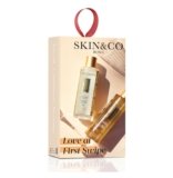 SKIN&CO Truffle Therapy Love at First Swipe | 2-Pc Skincare Kit with Face Toner & Cleansing Oil | Hydrating, Makeup-Removing, Pore-Refining Duo for Brighter, Glowing Skin | All-Natural & Made in Italy