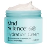 Kind Science Hydration Cream – Moisturizer Face Cream For Women – Anti Aging for Day and Night – Visibly Reduces Wrinkles, Improves Smoothness & Elasticity – Fragrance Free, Cruelty Free, 2 oz