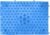 Foot Massage Mat Blood Circulation Tension Release Pad TPE Colorful Foot Acupressure Mat for Home Party Game(Blue)