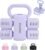 kisnbld Adjustable Dumbbell Set of 2, 4 in 1 Free Weights Dumbbells Set for Women with Fast Adjustment, Each 2lb 3lb 4lb 5lb Hand Weights Set for Home Gym & Outdoor Exercise Training