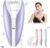 Epilator, Smooth Glide Epilator for Women, 2 Speeds Facial Hair Removal Device with Silent Design, Cordless Rechargeable Hair Removal Epilators for Women Face Legs Bikini Arms Legs