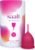 Saalt Teen Menstrual Cup – Reusable Period Cup – Made for Comfortable, Leak-Free Protection Up to 12 Hours – BPA & Latex Free – Wild Rose