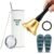 4 PCS Get Well Soon Gift Set, 20oz Funny Hospital Mug & Recovery Socks, Surgery Recovery Gifts for Women & Men, A Silver Steel Tea Hand Bell, and An Obsidian Accessory