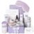 Mothers Day Gifts for Mom, Lavender Spa Gifts Set, 11 Pcs Bath Gift Set for Women, Relaxing Spa Gifts, Bath Spa Gift Basket for Women, Home Spa Products, Birthday Gifts for Women