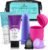 Ecoblossom Complete Menstrual Cup Kit – Small & Large Reusable Period Cups, Silicone Sterilizer Holder, Cleansing Wash, Water-Based Lube, and Easy-Insert Disc Applicator – All Inclusive Set