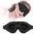 YIVIEW Sleep Mask for Side Sleeper, Complete Light Blocking 3D Sleeping Eye Mask, Soft Breathable Eye Cover for Women Men, Relaxing Zero Pressure Night Blindfold