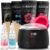 KoluaWax Premium Waxing Kit for Women – Beginner Friendly – Complete Wax Kit that includes 14oz of Wax Beads, Applicator, Pre and Post Care, Suitable for Sensitive Skin (Black) – Mothers Day Gifts