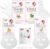 SpaLife 10 Piece Korean Face Mask & Moisturizing Hand Gloves Set | Foot Mask Socks for Dry Cracked Hands & Feet | Korean Skincare Cuticle Repair Mask Women | Self Care Gifts for Women | 10 Pack