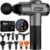 TOLOCO Massage Gun, Deep Tissue Back Massage for Athletes for Pain Relief, Percussion Massager with 10 Massages Heads & Silent Brushless Motor, Mothers Day Gifts, Carbon