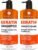 Keratin Shampoo and Conditioner Set – Sulfate Free and Paraben Free – Salon Thickening Treatment for Dry, Damaged, Curly, Frizzy, Straight or Color Treated Hair – Anti Frizz Formula for Women and Men