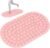 Foot Massage Mat Acupressure Board Large 30*17.7 In, Silicone Jogging Reflexology Mat for Feet Soft & Stiff Feet Magnetic Pressure Point Acupuncture Mat for Yoga Home Office Standing Elderly Pink