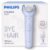 Philips Epilator Series 8000 – Cordless Wet and Dry Electric Epilator, Hair Removal for Legs and Body, with ProGuide, 3 Accessories, 60 min. Runtime, Model BRE708/00