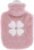 Hot Water Bottle, 500ml Small Hot Water Bottle with Cover Warm Water Bag with Soft Premium Faux Fur Cover 2-in-1 Water Bag for Cold & Hot Compress Mini Hot-Water Bag for Women Men Children Pink