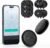 Medcursor TENS Unit Muscle Stimulator – Wireless 3-in-1 Dual-Channel EMS Machine with App Control & Session Memory, 25 Intensity Levels, 8 Target Areas, Storage Pouch, Designed for Back Pain Relief