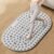 Silicone Reflexology Foot Massage Mat with Magnetic Therapy, Acupressure Meridian Stimulation Pad, Soft Gel TPE Material, 29.6×17.7 Inches, Gray