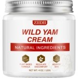 ZIIDII Wild Yam Cream – Natural Balancing Cream for Women Soothing Support for Midlife Wellness, Deeply Nourish & Moisturize the Skin,4 oz