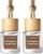C Classy Car Air Freshener Hanging 2 Pack, Mahogany Teakwood Essential Oil Diffuser, Cute Glass Bottle, Long-Lasting Fragrance Car Accessories for Women & Men, Made in USA